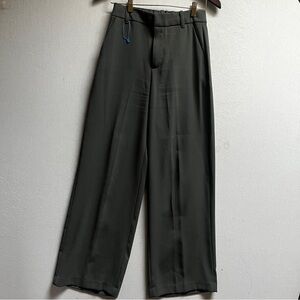 GAP Women's Grey Straight leg Relaxed Trouser Pants Sz 4